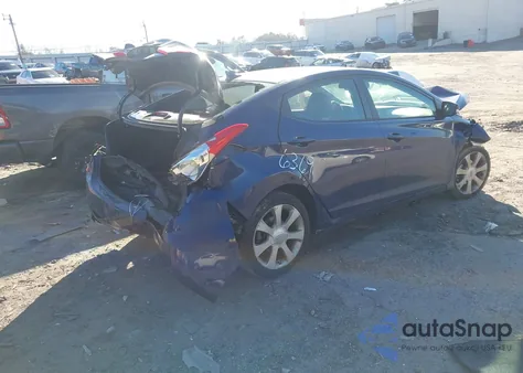 2012 Hyundai Elantra Limited z USA, uszkodzony, nr VIN 5NPDH4AE4CH146369